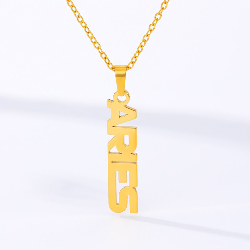 Zodiac Necklace (Premium Stainless Steel)