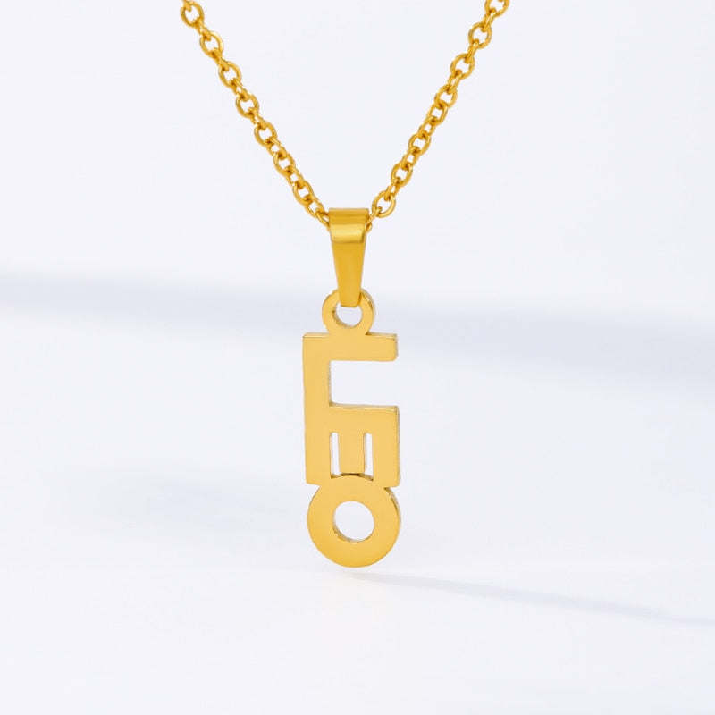 Zodiac Necklace (Premium Stainless Steel)