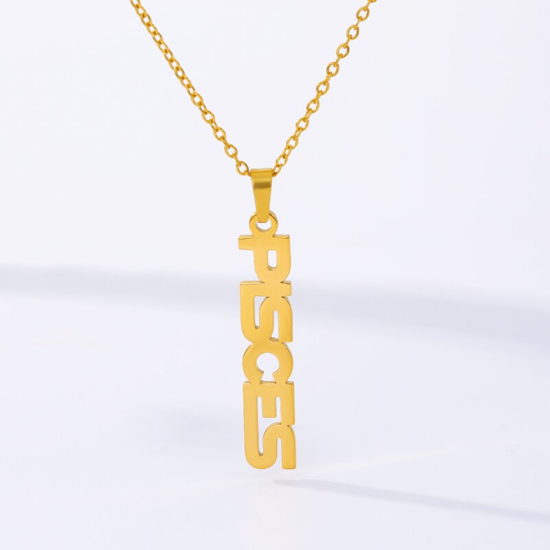 Zodiac Necklace (Premium Stainless Steel)