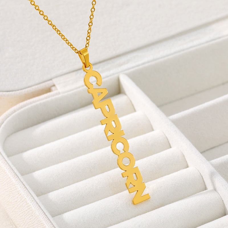 Zodiac Necklace (Premium Stainless Steel)