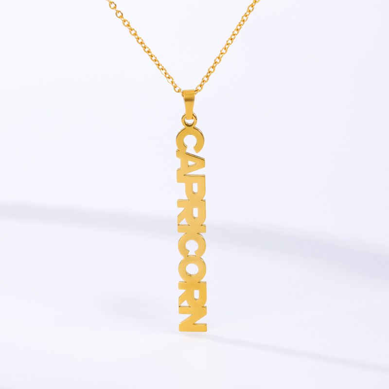 Zodiac Necklace (Premium Stainless Steel)