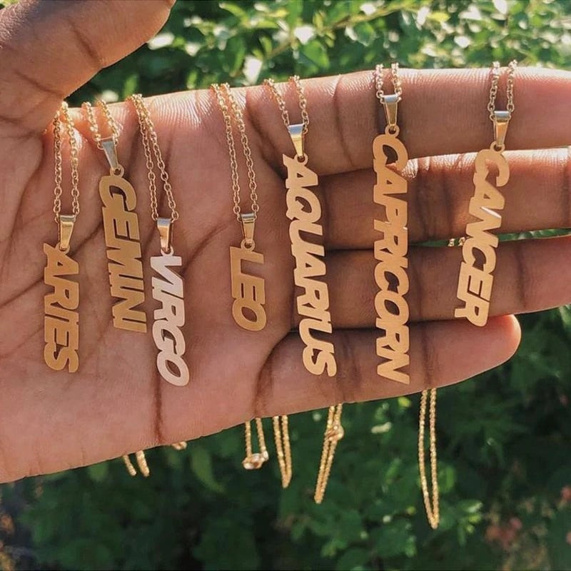 Zodiac Necklace (Premium Stainless Steel)