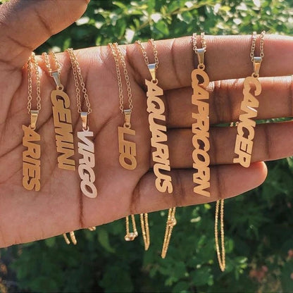 Zodiac Necklace (Premium Stainless Steel)