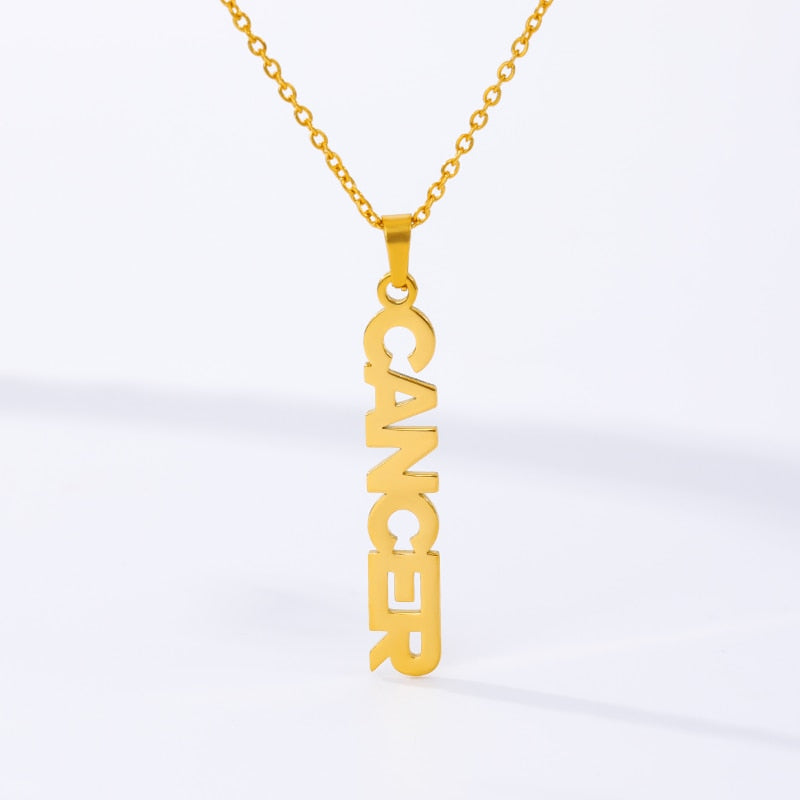 Zodiac Necklace (Premium Stainless Steel)