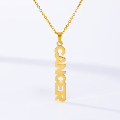 Zodiac Necklace (Premium Stainless Steel)