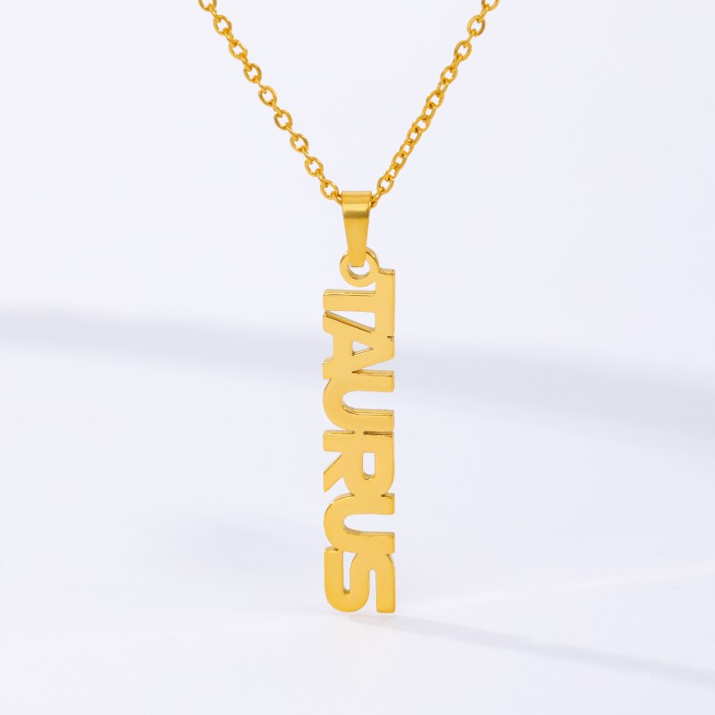 Zodiac Necklace (Premium Stainless Steel)