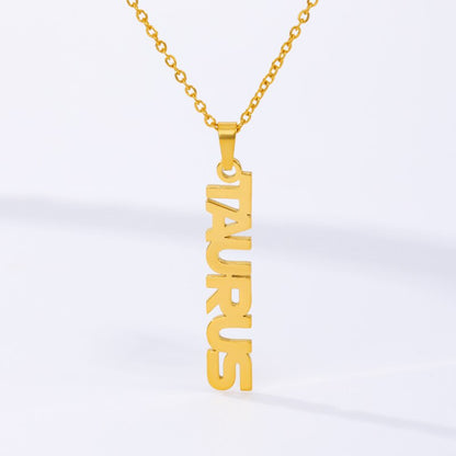 Zodiac Necklace (Premium Stainless Steel)