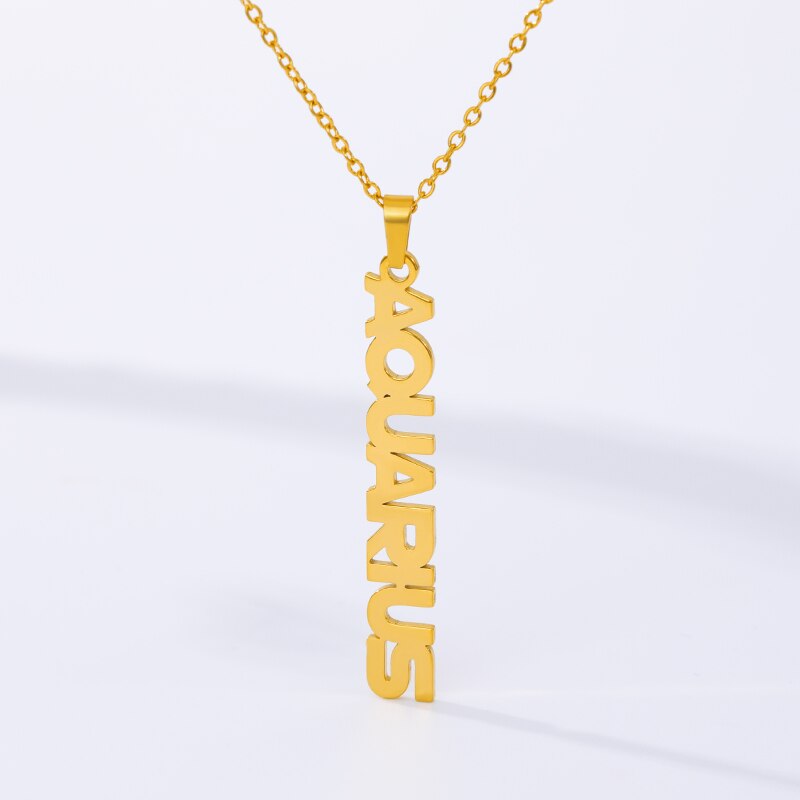 Zodiac Necklace (Premium Stainless Steel)