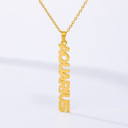 Zodiac Necklace (Premium Stainless Steel)