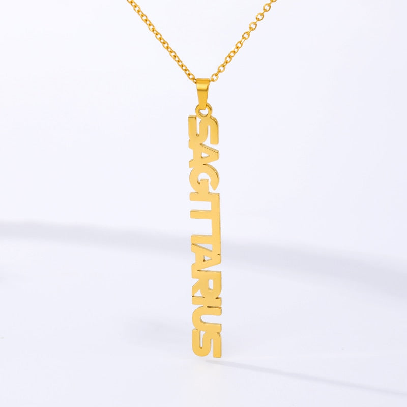 Zodiac Necklace (Premium Stainless Steel)