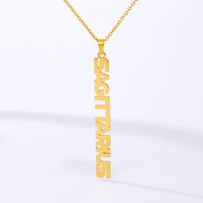 Zodiac Necklace (Premium Stainless Steel)